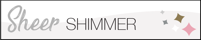 Sheer Shimmer logo banner